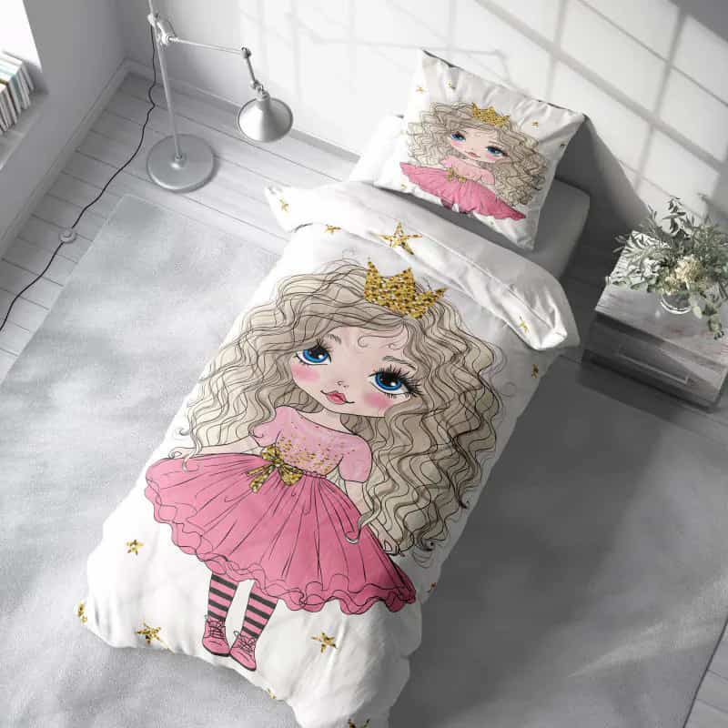 تصویر 1 از رو تختی عروسکی تک نفره با طرح فانتزی و جذاب کودکان